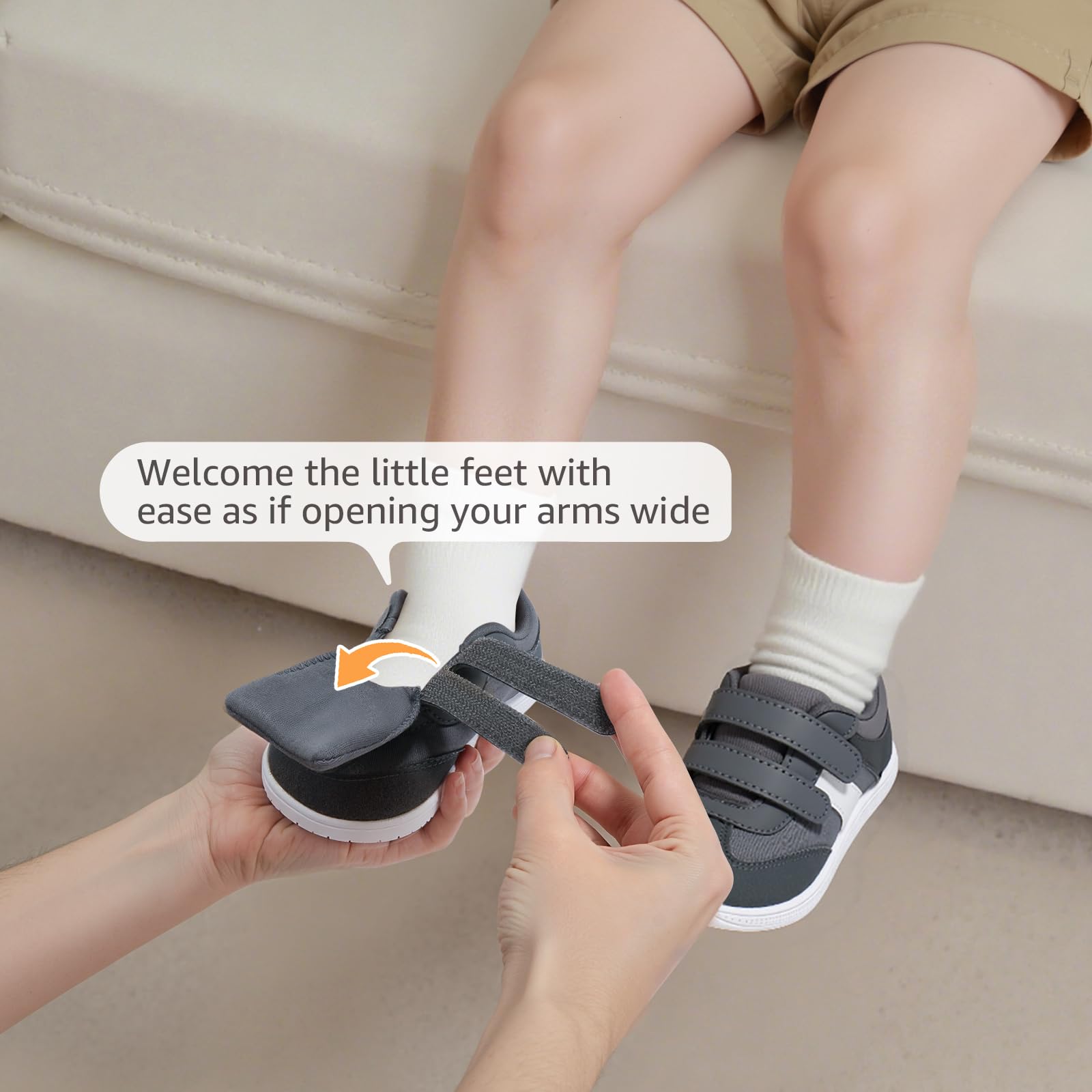 STQ KIDS Chaussures Barefoot Enfant Mode Basket Enfant Garcon Fille Respirant Antidérapant Chaussure Premier Pas Bebe Minimalistes pour à La Course et à La Marche