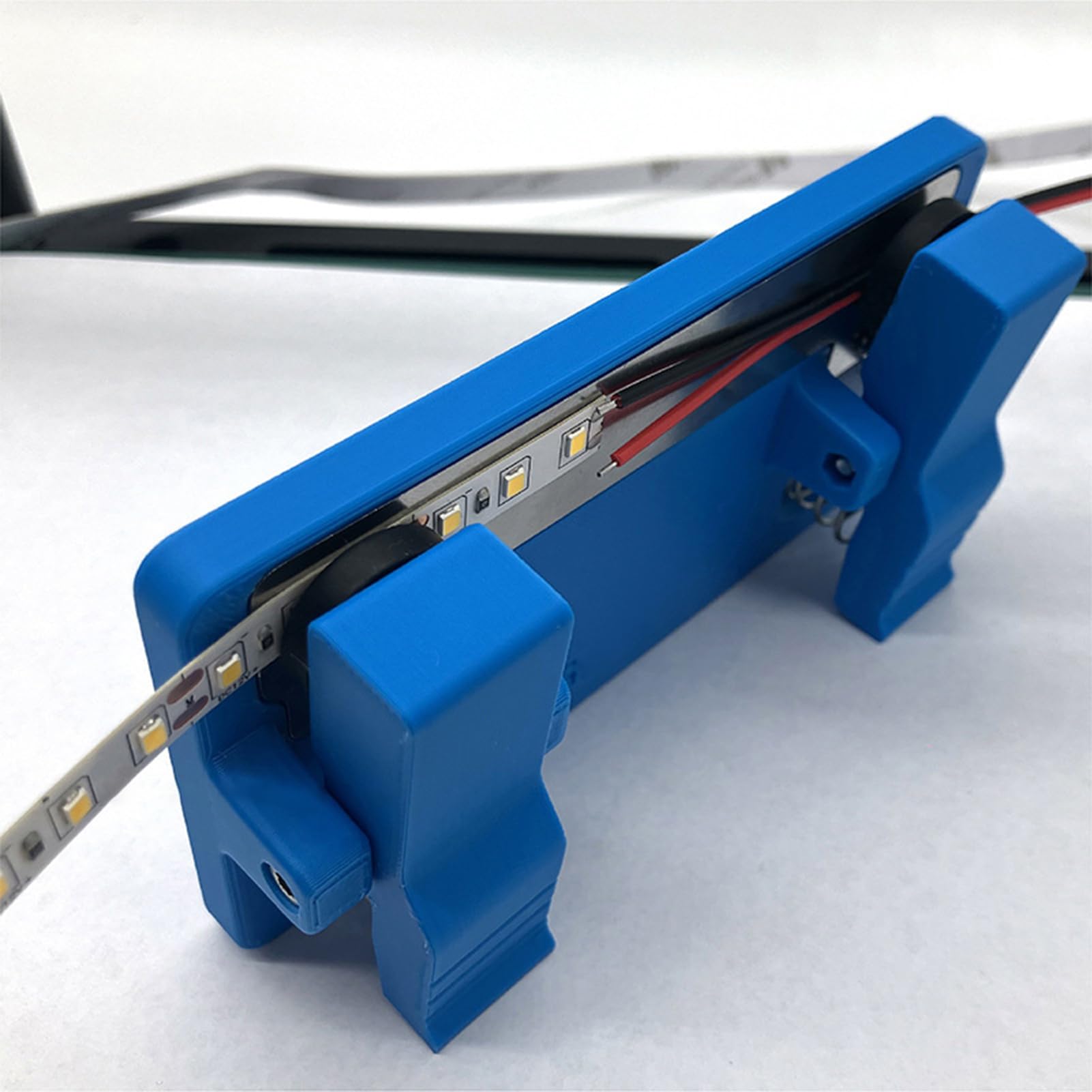 Pinza para Soldar Tira LED,Precisión Antideslizante | Sujetador para Tiras de Iluminación LED - para Ensamblaje y Reparación de Electrónica, Proyectos de Manualidades,