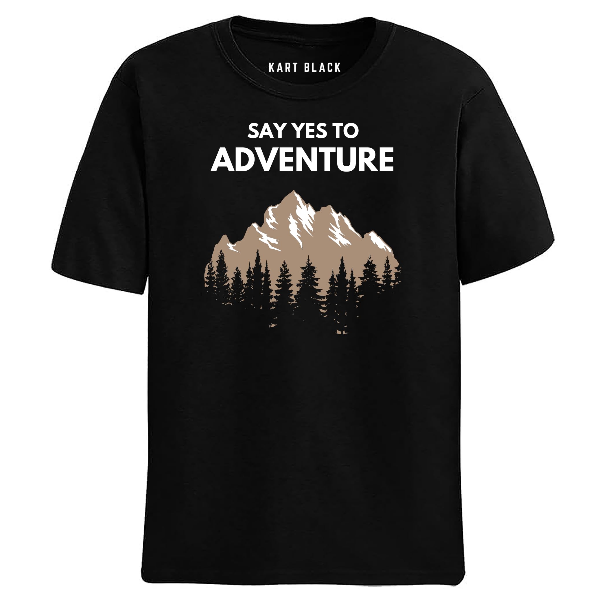 kart black Men's Plus Size Tshirts | Regular Fit Cotton T Shirts | Round Neck Printed T- Shirts (3XL,4XL,5XL,6XL,7XL,8XL)-picture-23