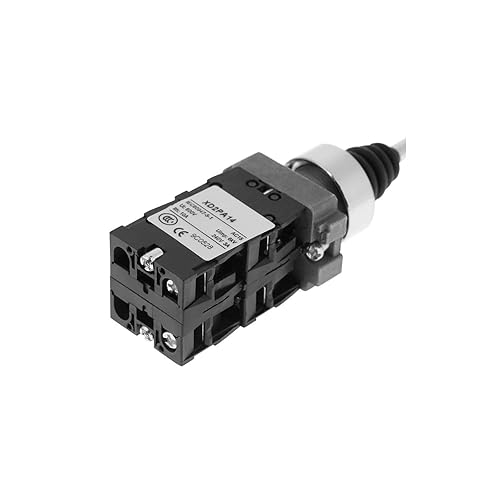 Miniatura 3 de Interruptor de joystick XD2PA14,Interruptor de palanca de mando de 4 posiciones,Contactos normalmente abiertos Controlador de joystick bloqueado,