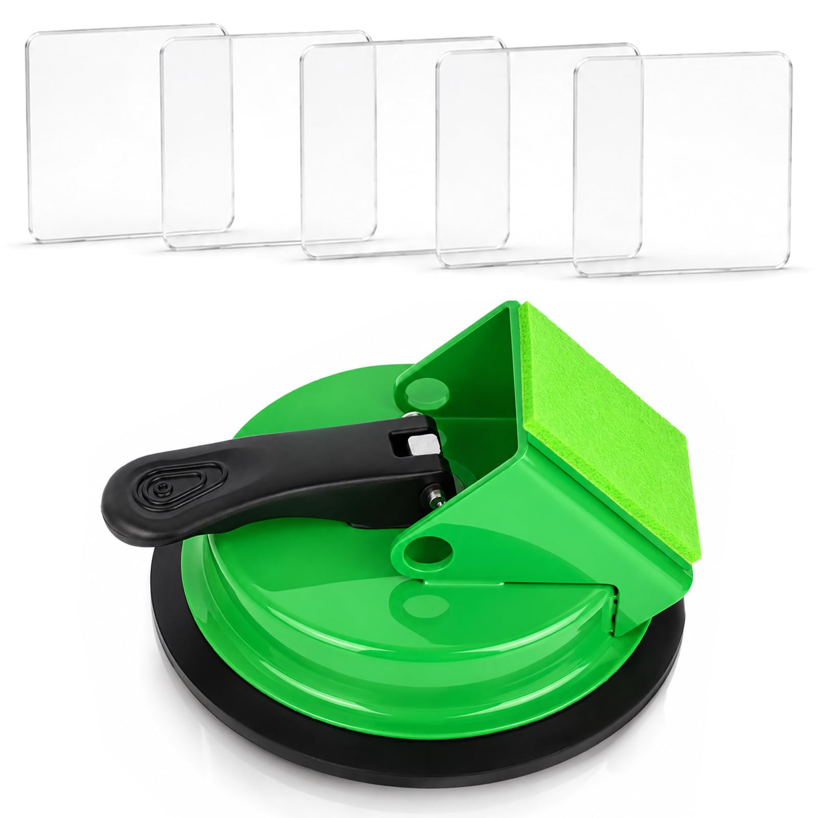 YYTECH Floor Gap Fixer Tool, 45°Striking Surface Floor Gap Repair Tool, Laminate Flooring Tools, Floor Gap Fixer Tool for Laminate, with 5pcs Sticky Pads for Fixer Laminate/Vinyl Flooring Tools