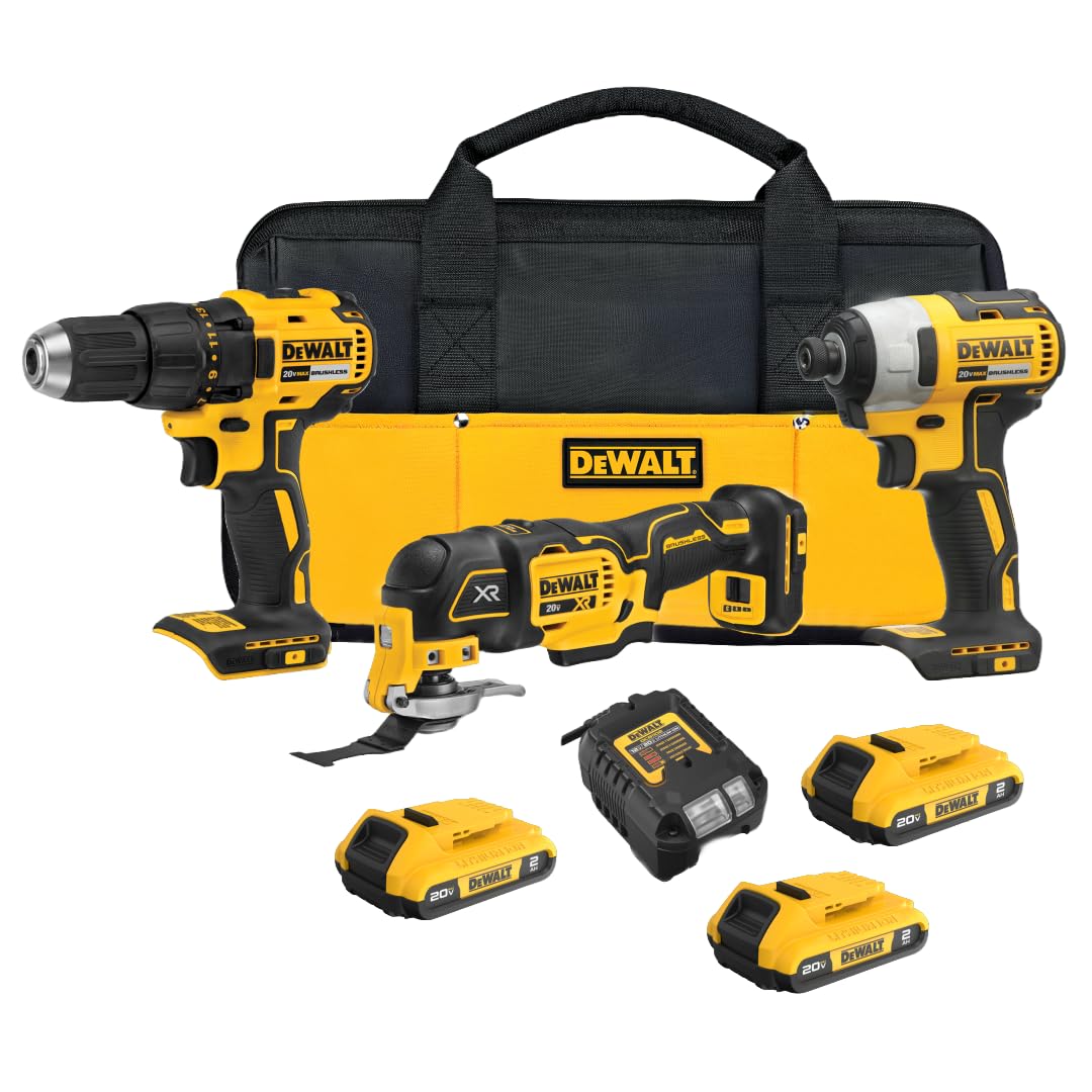 DEWALT 20V MAX 3-Tool DCK360D3