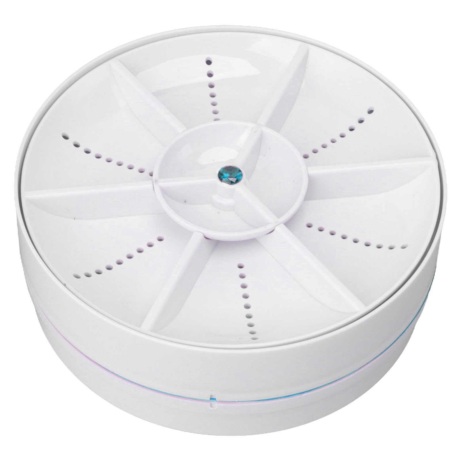 Lave-vaisselle sans fil, installation sans pression, jet d'eau, haute vitesse, vibration, arrêt temporisé, mini lave-vaisselle portable ABS 18 W pour voyage (bleu)