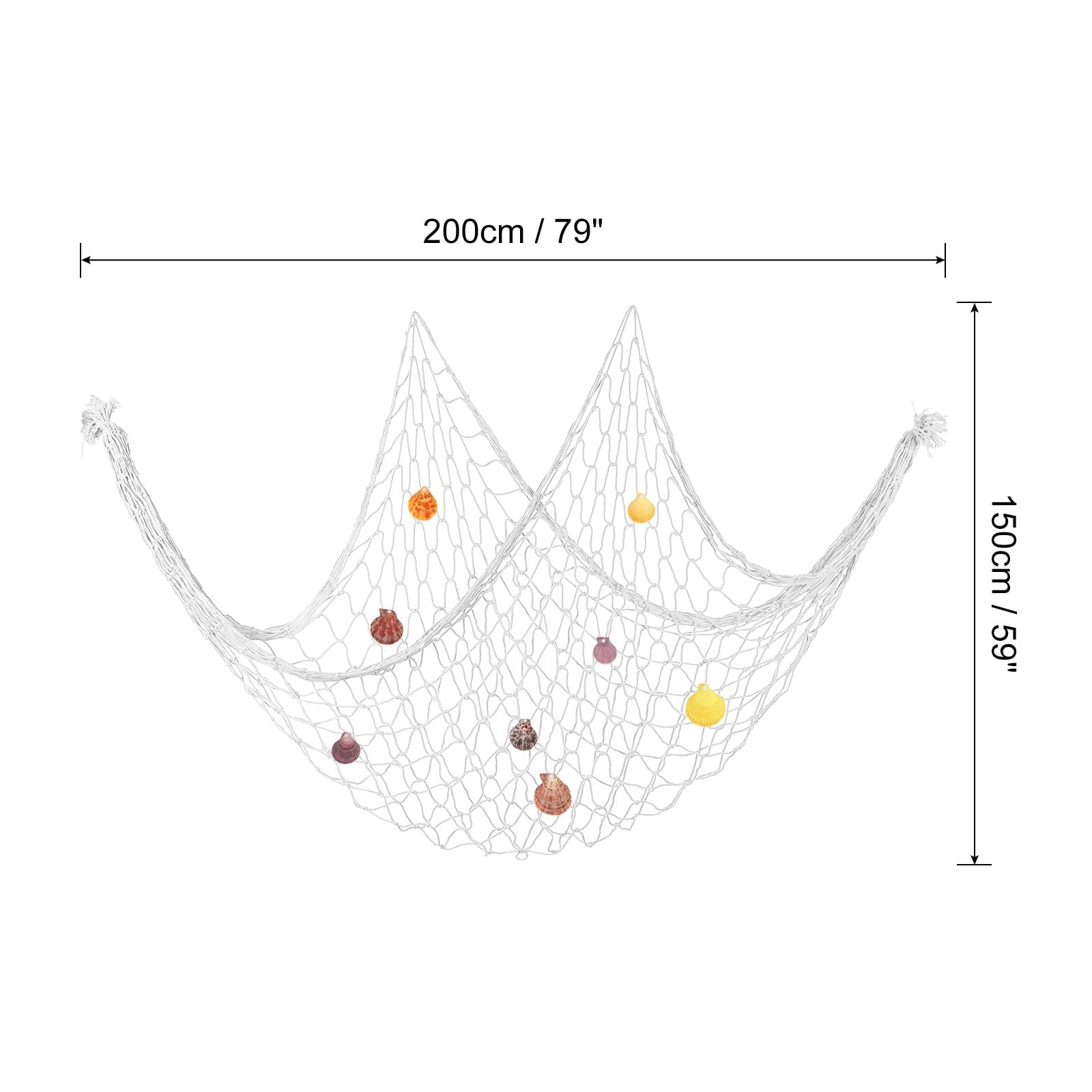 PATIKIL Fishing Net Decor - Image 2