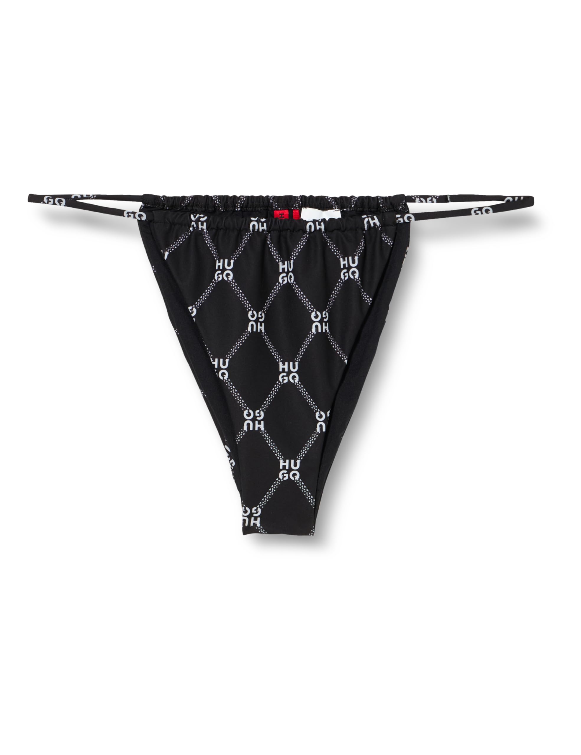 HUGO Helena Brief, Bikini Bot Classico da Donna, Black3,