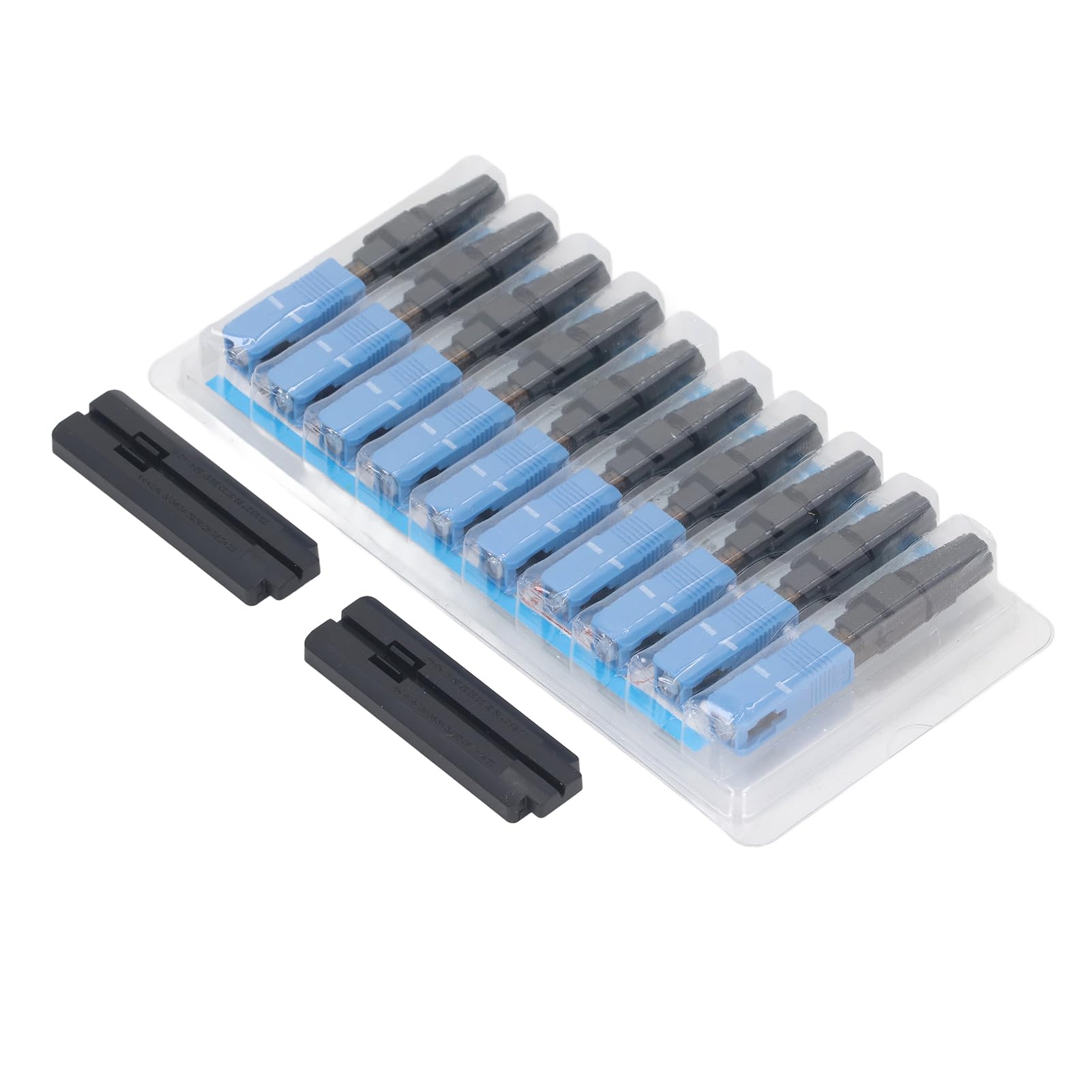 Alomejor Fiber Optic Connector Kit, Low Insertion Loss