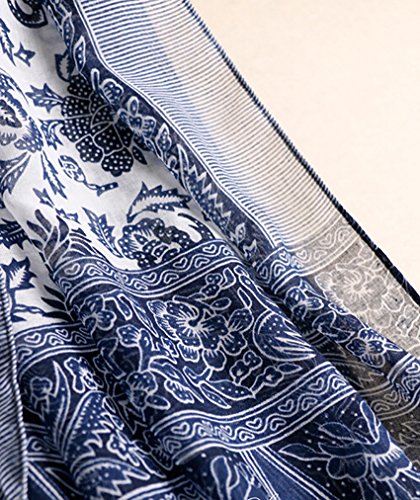 MEILING® Women's Lightweight Scarves Print Wraps Sarongs Cover Up Cotton Tassel Fringe Scarf Shawl4