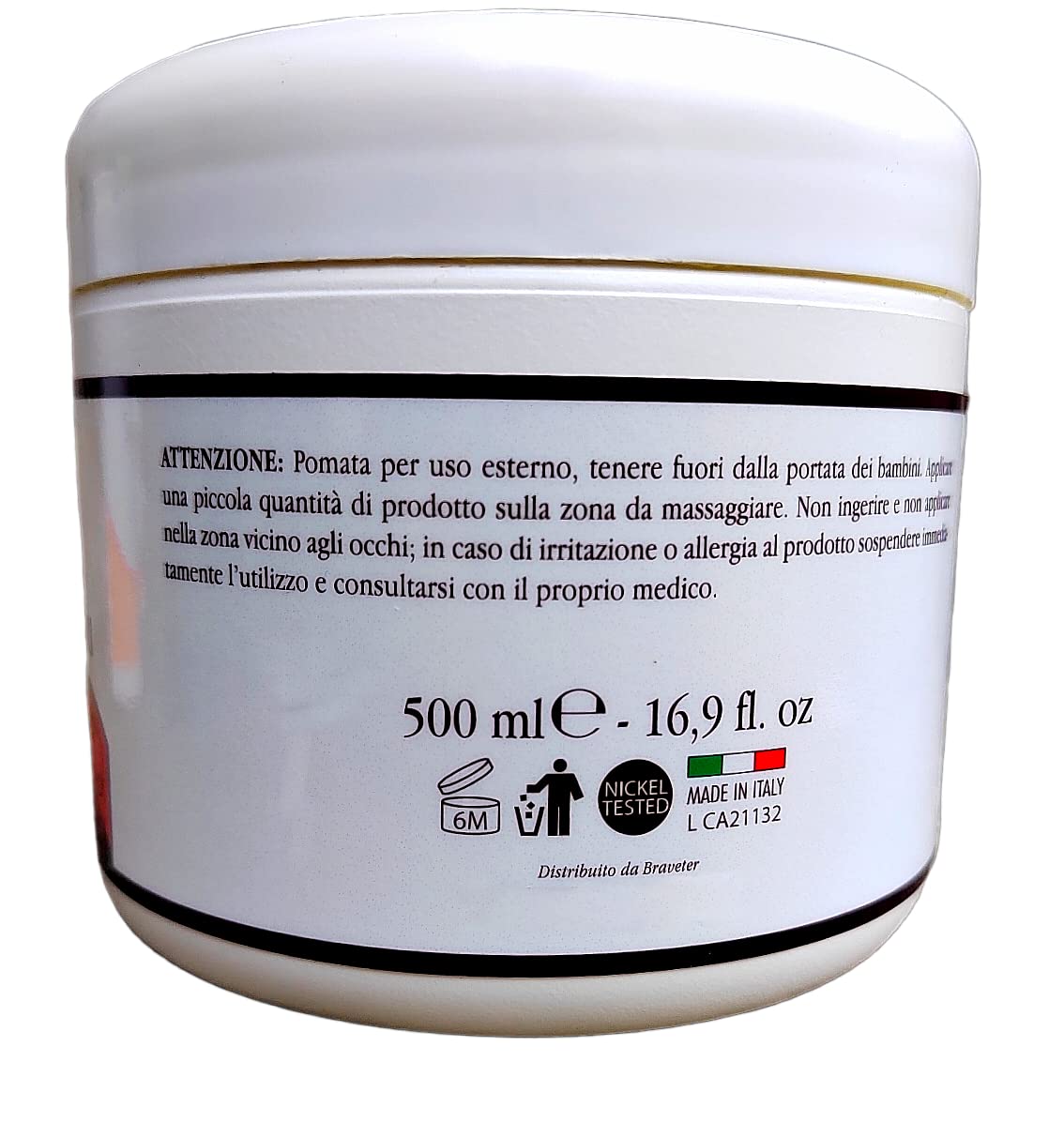 Braveter Arnica Gel Forte Crema Artiglio Del Diavolo Per Cavalli Uso Umano Boswellia Naturale 500ml Massaggi Articolazioni Muscoli BIO Azione Rapida