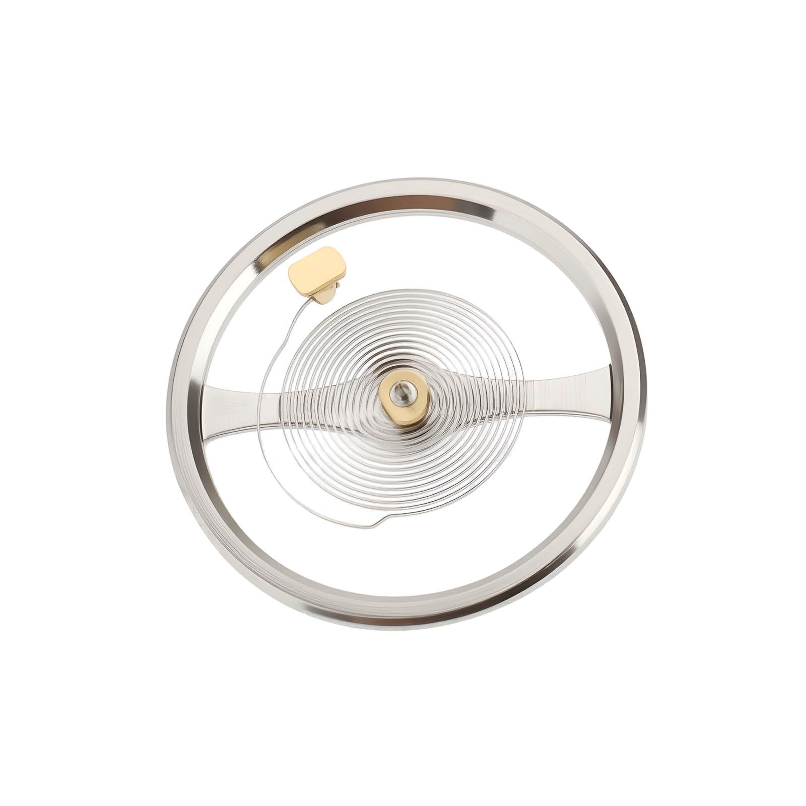 SG Store Alloy Watch Balance Wheel with Hairspring Compatible with NH35 NH36 Movement