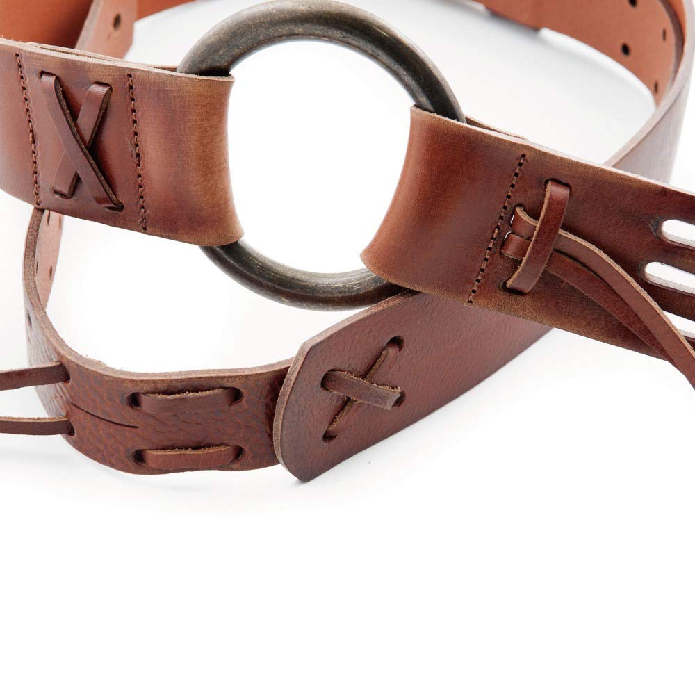 Evo Straps 本革ストラップ ブラウン/白 Evo Straps 本革ストラップ ブラウン/白 Evo Straps 本革