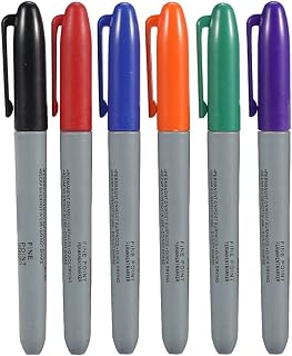 TOPINCN Tattoo Felt Tip Pen, Tattoo Marking Scribe Pen, Surgical Skin Marker Pen, S…