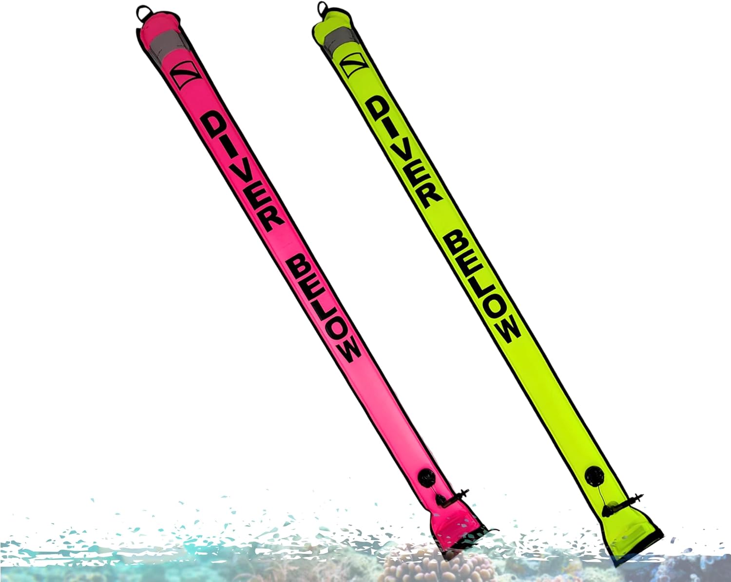 6ft (1.83M) Safety Sausage/Surface Marker Buoy