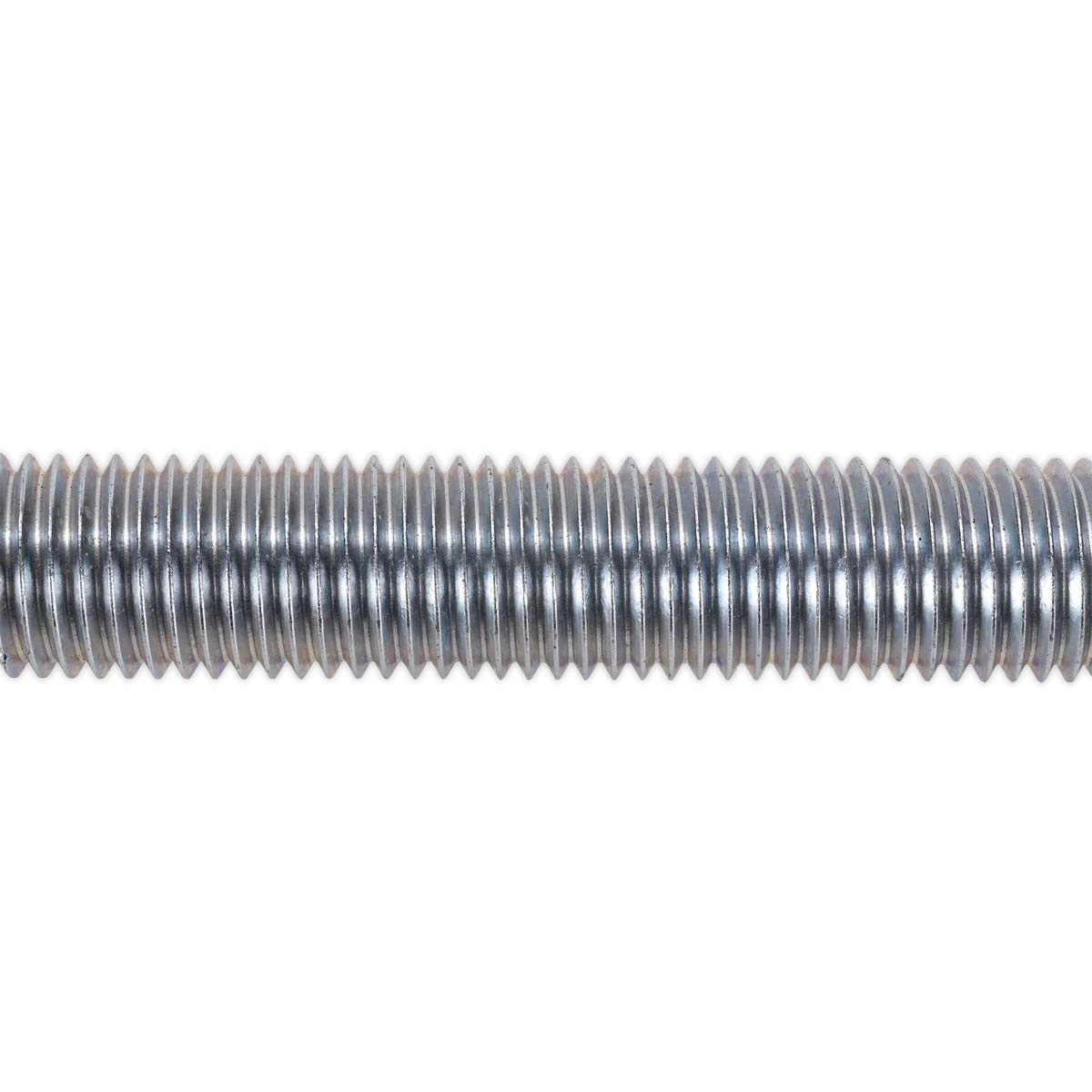 Sealey Studding M24 x 1m Zinc Pack of 2 STUD24