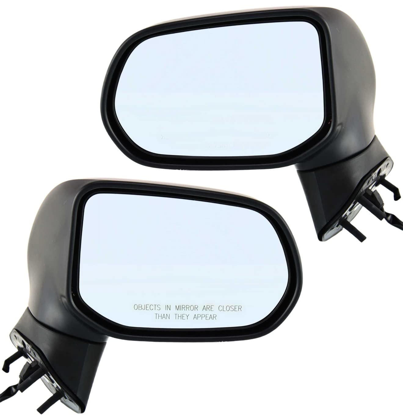 Garage-Pro Driver & Passenger Side Power Non-Heated Mirrors for Honda Civic 2006-2011 Without Signal Light Paintable Sedan, Japan or USA Built Vehicle