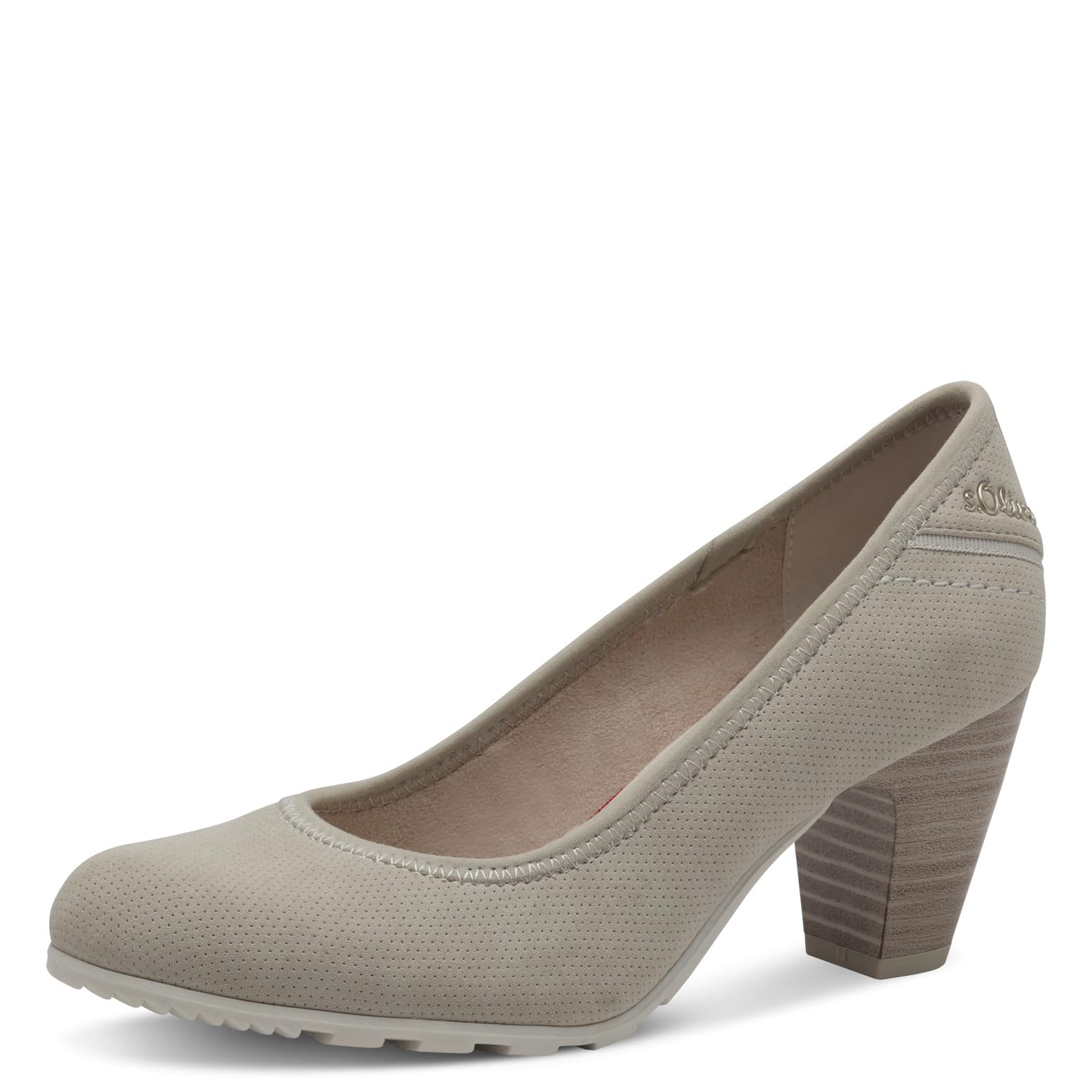 s.Oliver Women's Damen Pumps 5-22404-42, Cream, 6.5 UK