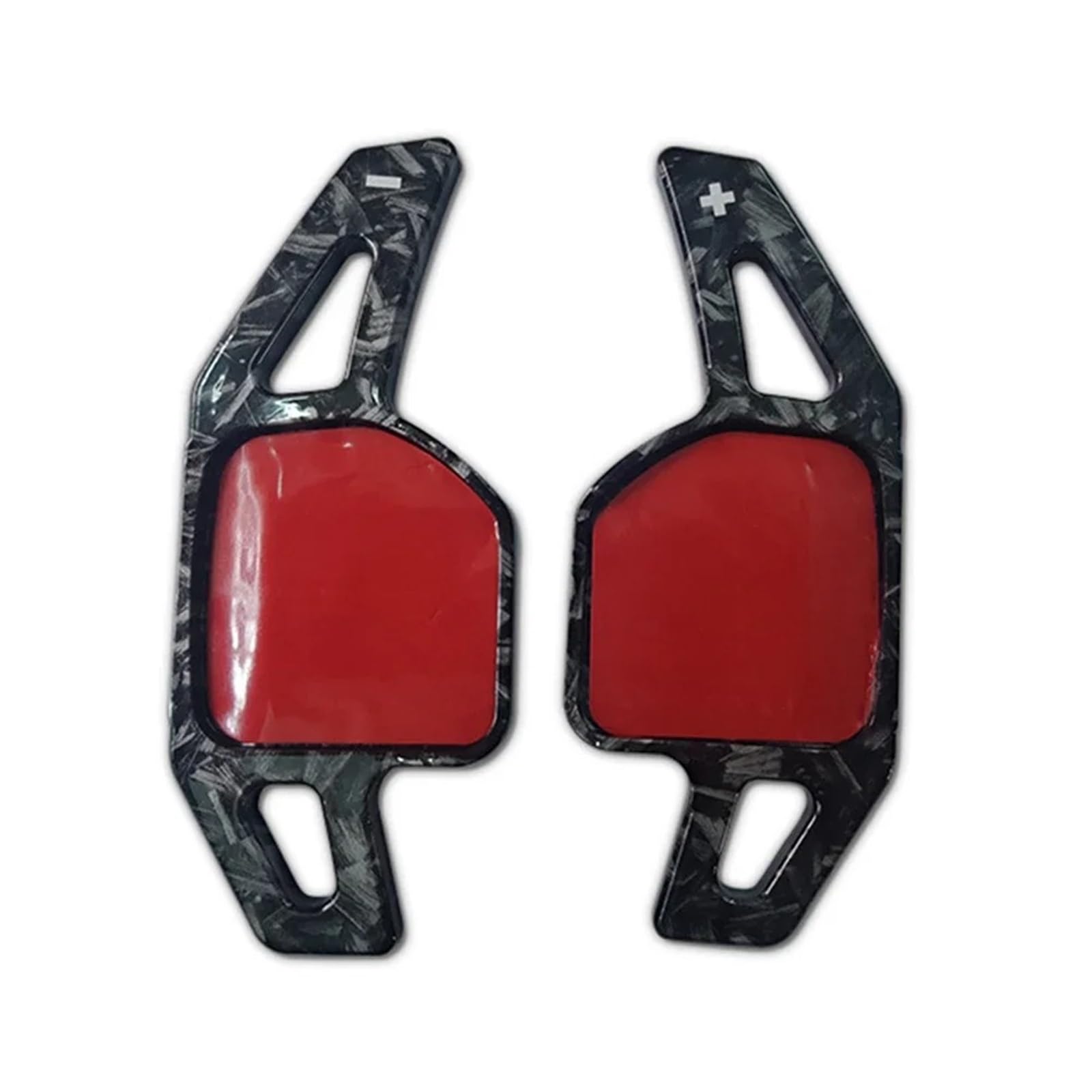 Immlsx Dark Grey Car Shift Paddle For A3 A4l For A5 A6l For A7 For A8 For Q3 For Q5 For Q7 S6 S7 2Pcs Car Abs Gear Shift Paddles Steering Wheel Paddle Gear Shifter Paddles