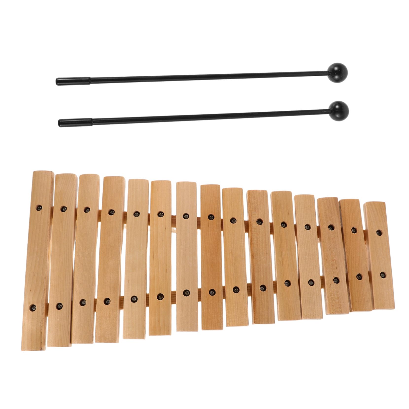 Xilofono in Legno 15 Note per Ragazzo Ragazza Strumento Musicale | Educazione Musicale e Sviluppo Sensoriale, Uso Casa e Scuola Materna, Include Battenti