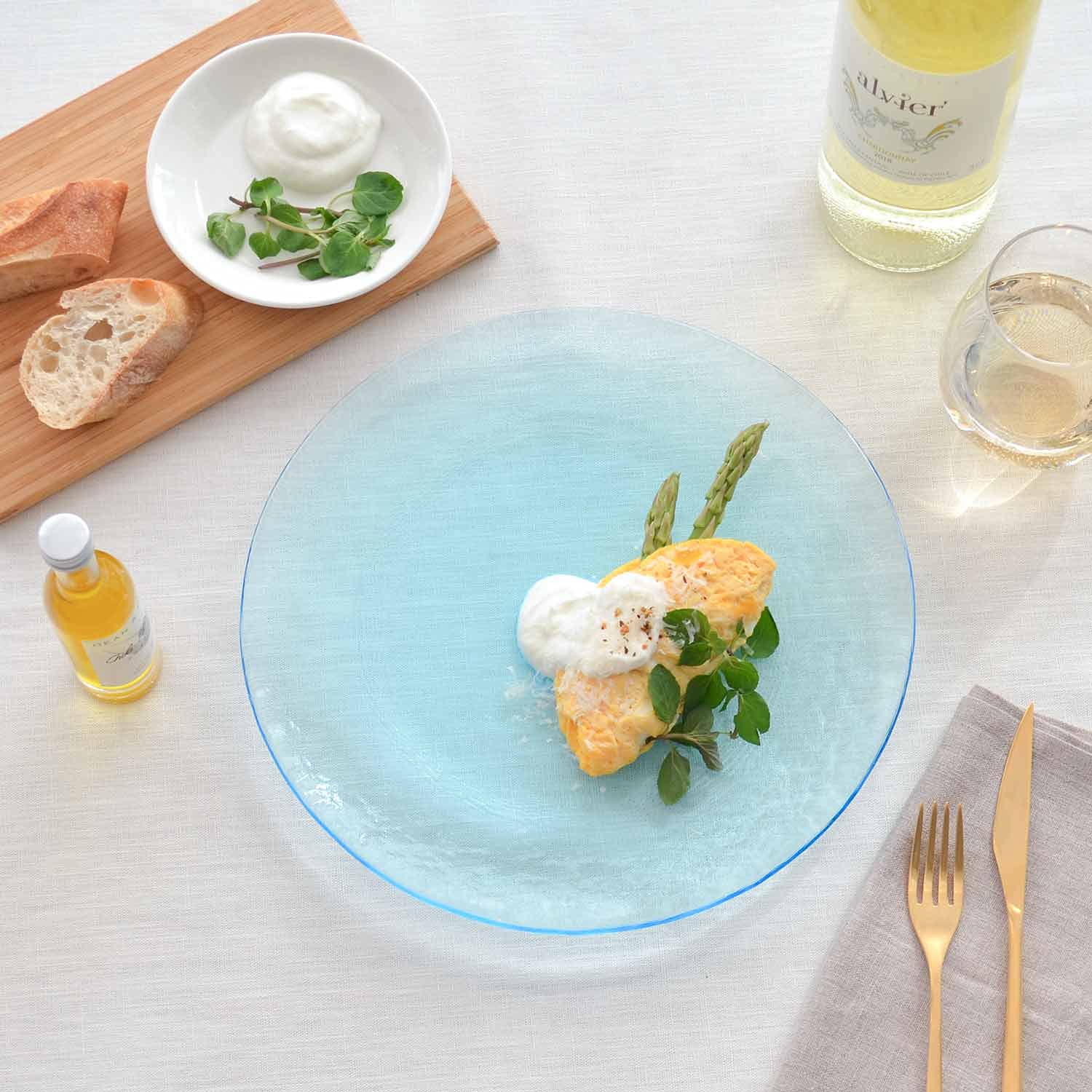 Amazon.co.jp: 東洋佐々木ガラス お皿 リーヴァ プレート 270 3個