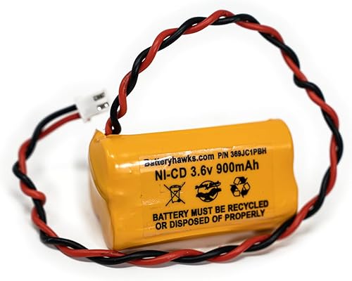 Miniatura 9 de AA900MAH 6200-RP 3.6v 900mAh Reemplazo de batería Señal de salida Luz de emergencia NiCad 6200RP OSA230 253799 LEDR-1