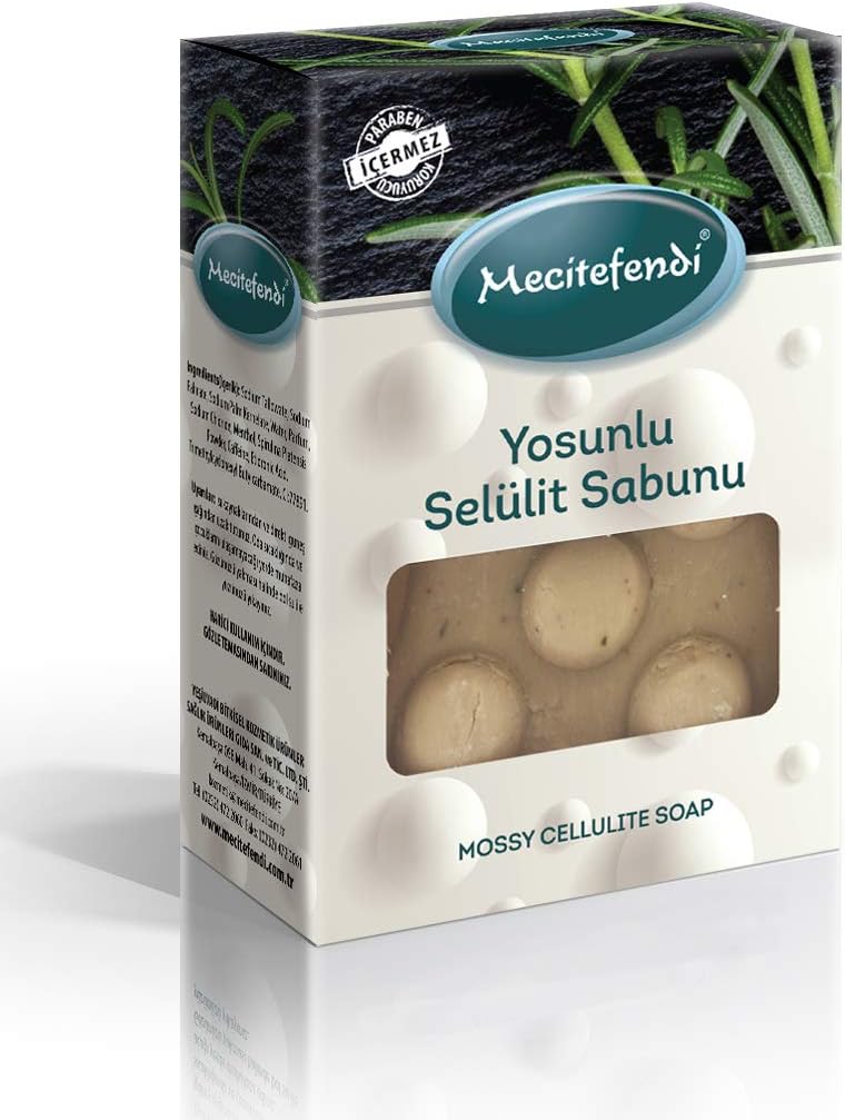Mecitefendi Yosunlu Mentollü Selülit Sabunu, 150 gr