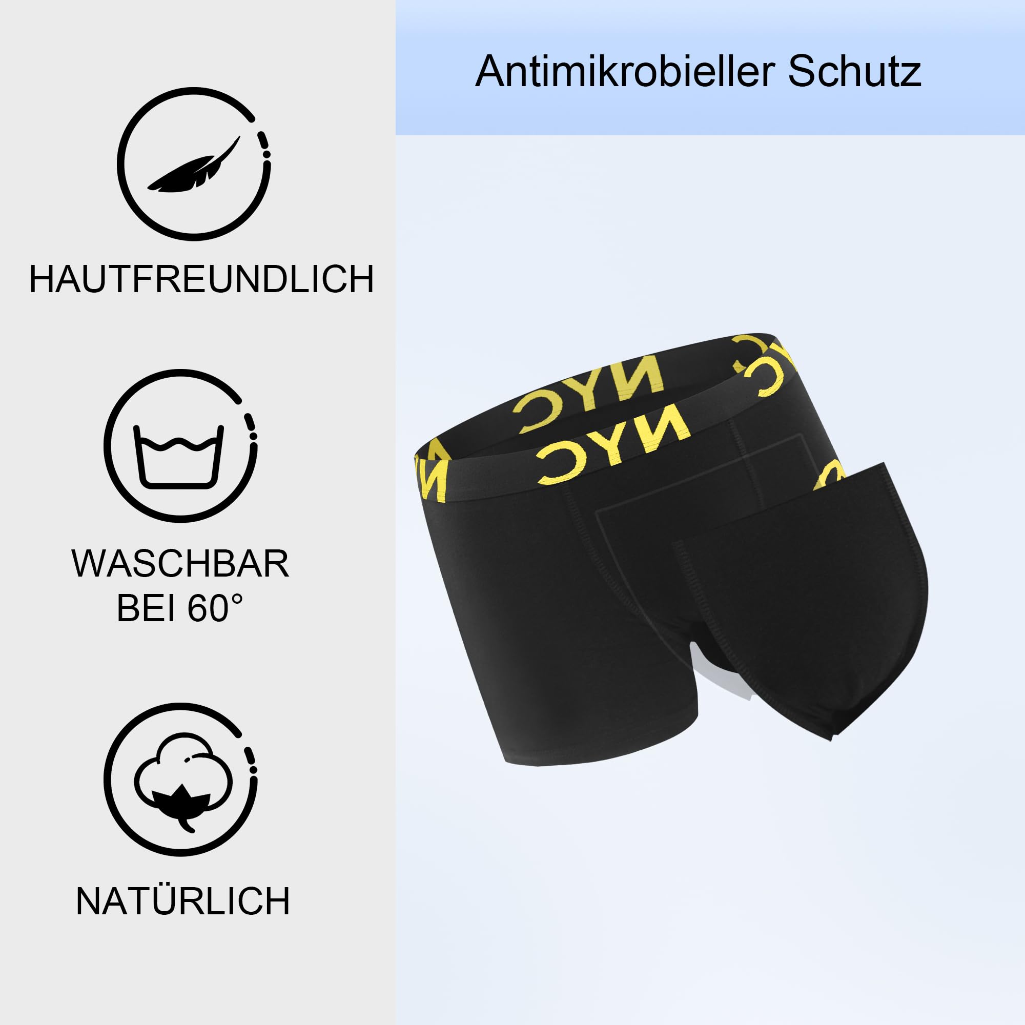Uizuooy 6/12er Pack Unterhosen Jungen Boxershorts Kinder Boxershorts Jungen aus Baumwolle