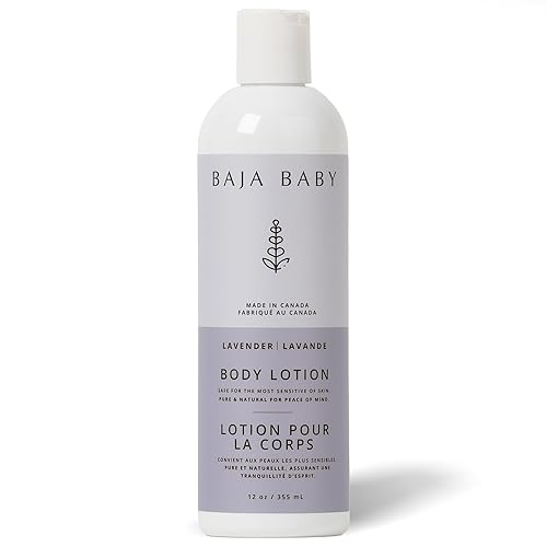 Citrus Baby Lotion - Organic, Gluten-Free, Vegan, EWG VERIFIED - Ideal for Sensitive Skin - All Natural, Tear-Free, Hypoallergenic and Paraben-Free