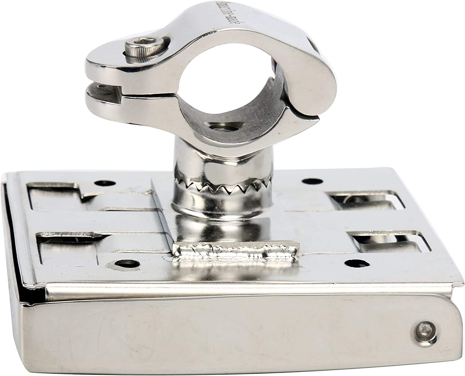 Porte-Gobelet Pliable Acier Inoxydable Marine - Fixation Rail 25mm Pour Bateau, Caravane & Voiture
