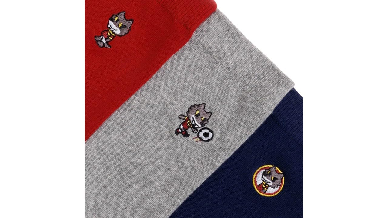 AS Roma Sport Socks - 3 Pack Romolo Pack Calze Sportive Bambini e ragazzi
