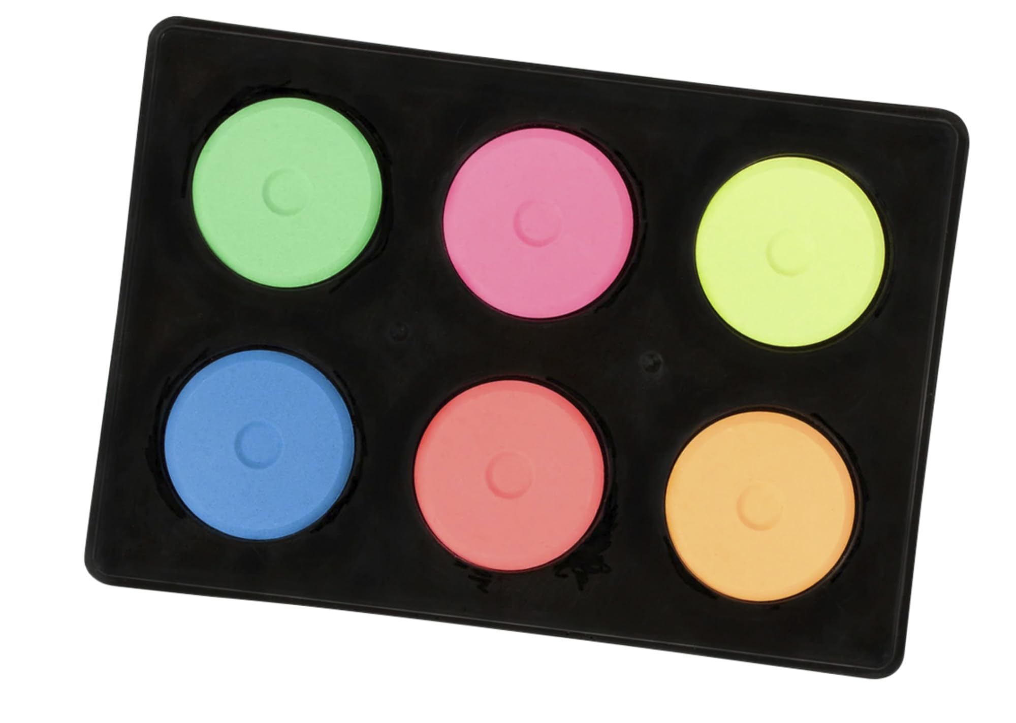 Jack Richeson Mini Tempera Fluorescente 6 Couleurs Ensemble
