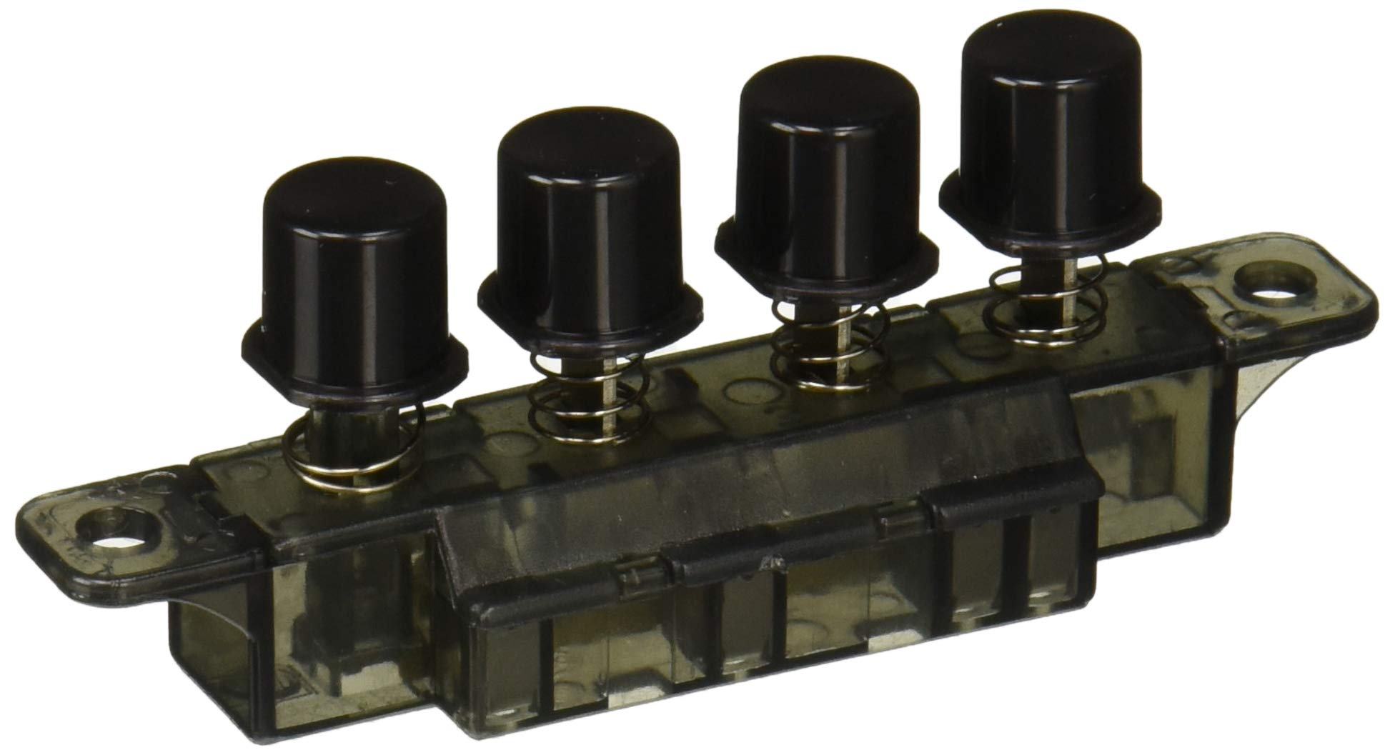sourcingmap MQ184C AC 250V 4A 4 Pushbutton Piano Type Key Board Switch for Range Hood