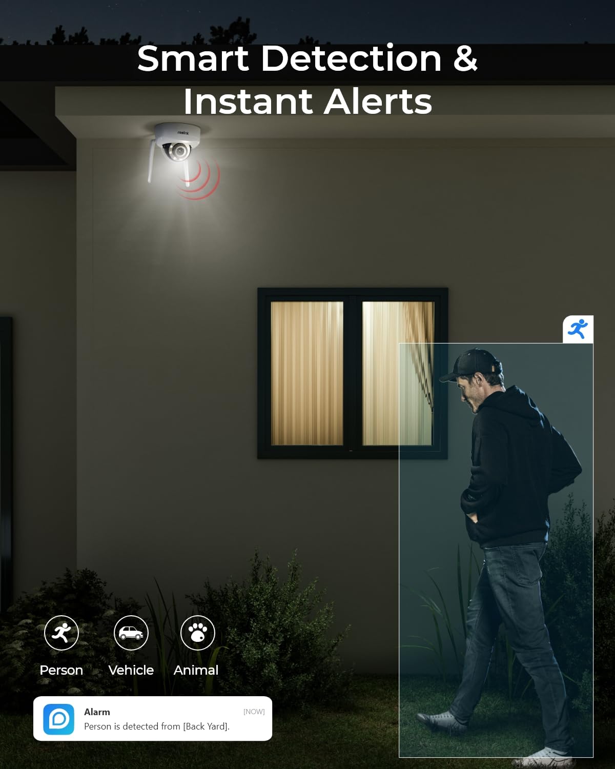 Reolink 4K Wi-Fi 6 Überwachungskamera Aussen, RLC-843WA (Generalüberholt)