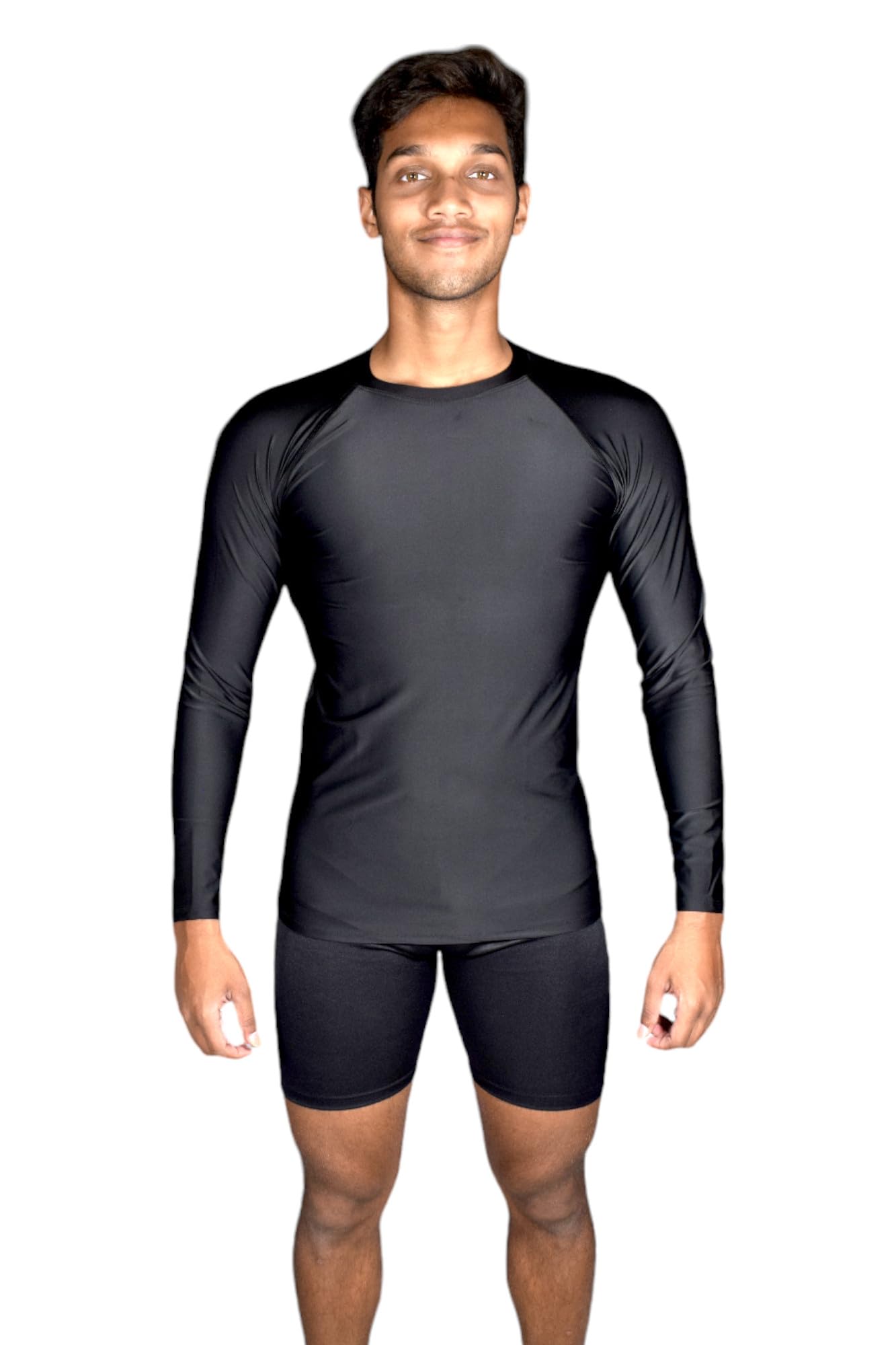 Men's Swimming Full T-Shirt & Short | Rash Guard Set