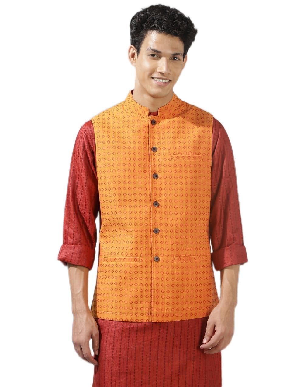 fabindia Men Nehru Jacket-picture-25