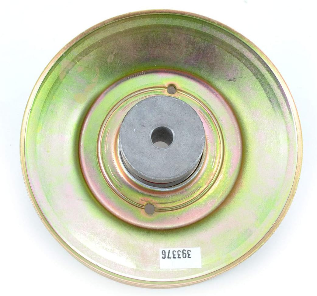 Grasshopper Mower Idler with BC Groove and Hub - Supplies to Maintain and Maximize Your Lawn Mower's Performance and Extend Belt Life, Genuine Replacement Part OEM 393376