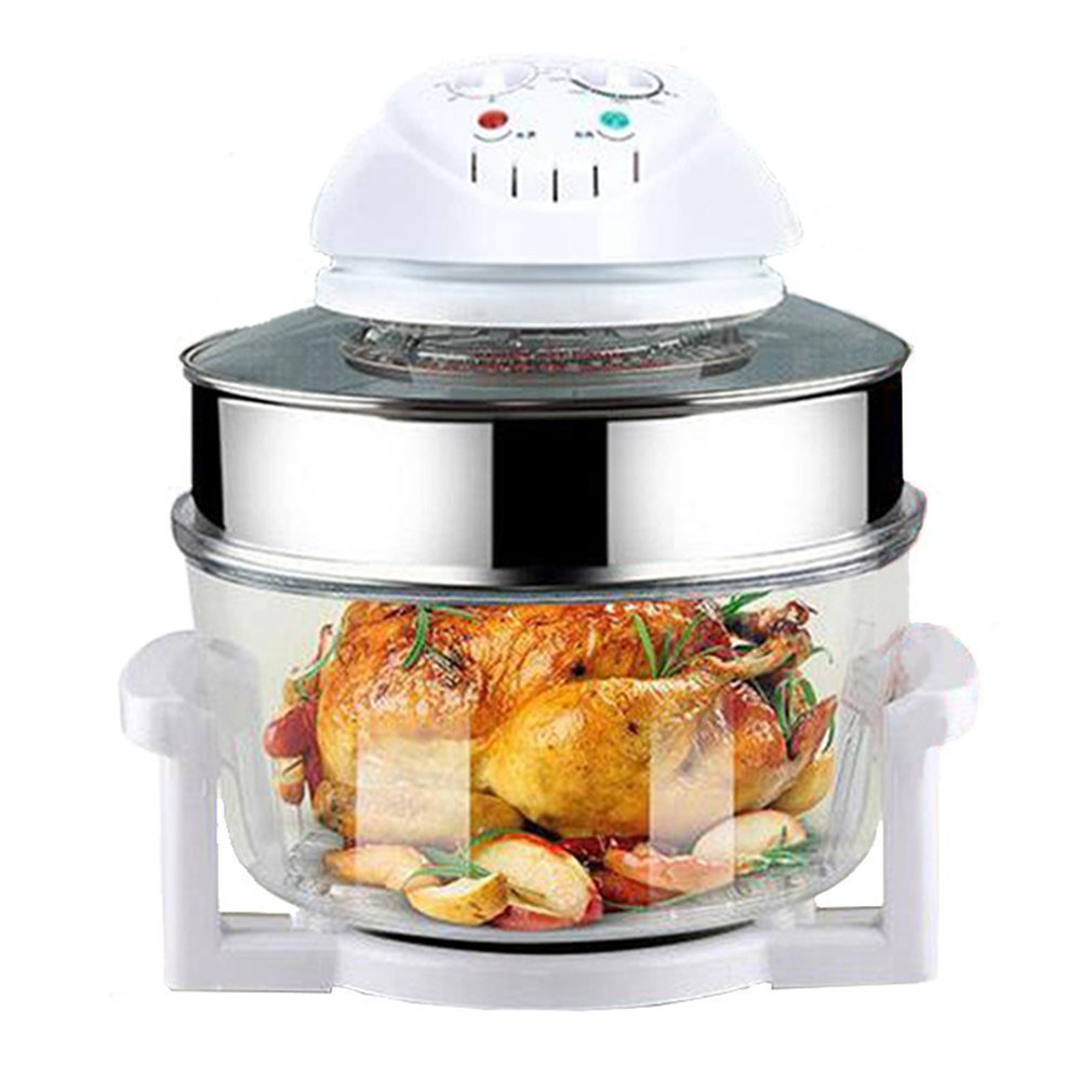 genuinestar C11 17 litros horno halógeno Mini Horno Horno de aire caliente  con recetas \u0026 Ampliación Anillo 1300 W : Amazon.es: Hogar y cocina