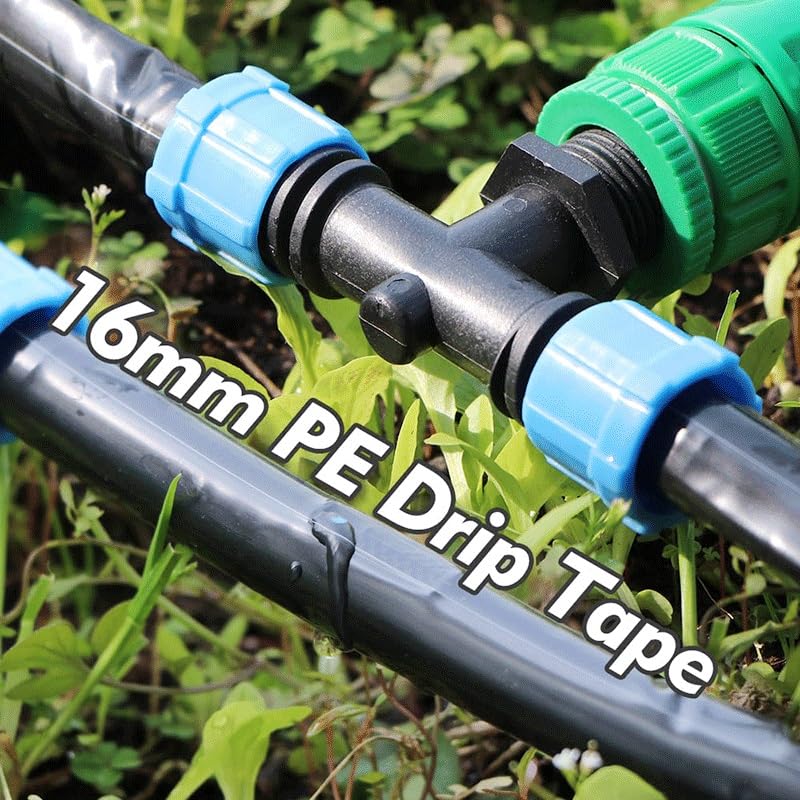 Tubo for Microirrigazione, Irrigazione A Goccia Ta 100m 16mm Spaziatura 10-30cm(30cm)