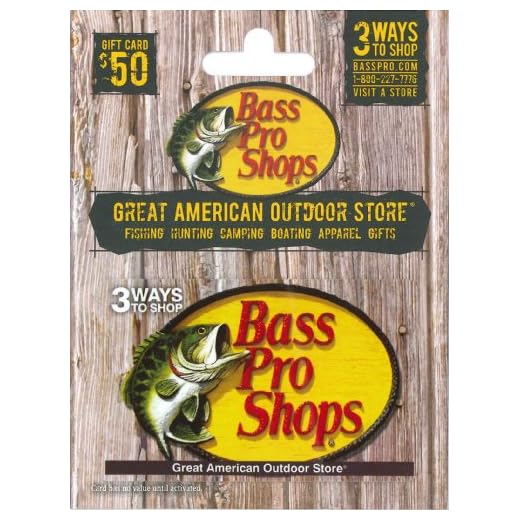 $50 Bass Pro Shops Gift Card