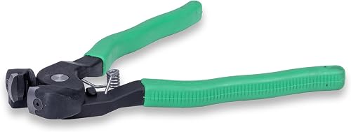 Ultrabite Tile Nippers, Porcelain and Ceramic Cutter | Carbide Jaws Cut Porcelain and Ceramic with Less Force, Cushioned Sleeves, Stainless Bearing, BWT70318