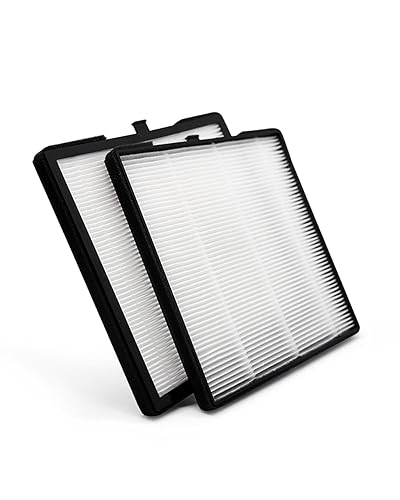 Paquete de 2 filtros de repuesto para colector de polvo de uñas, filtro de polvo reutilizable para colector de polvo de uñas, ventilador de vacío,