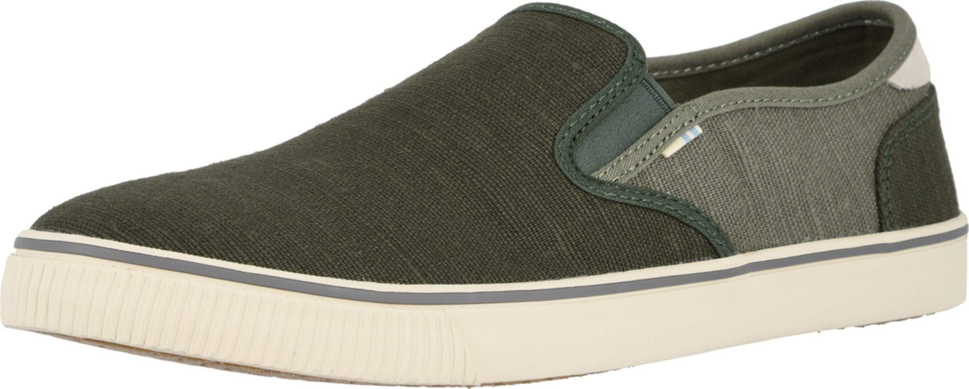 Toms Men's Baja Trainers 40.5 EU Black Forest Lichen 001