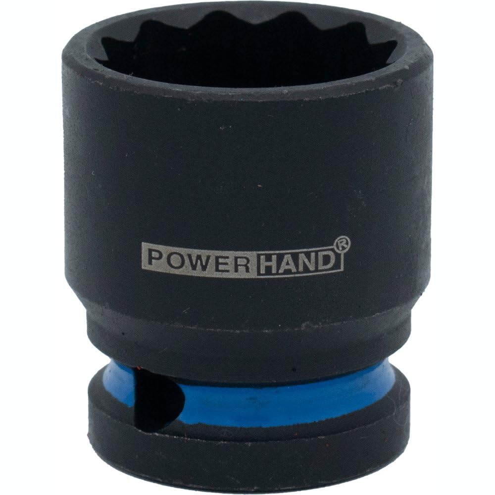 Powerhand 1/2" Drive Shallow Impact Socket 12 Point 24Mm Ki-S12-S24a