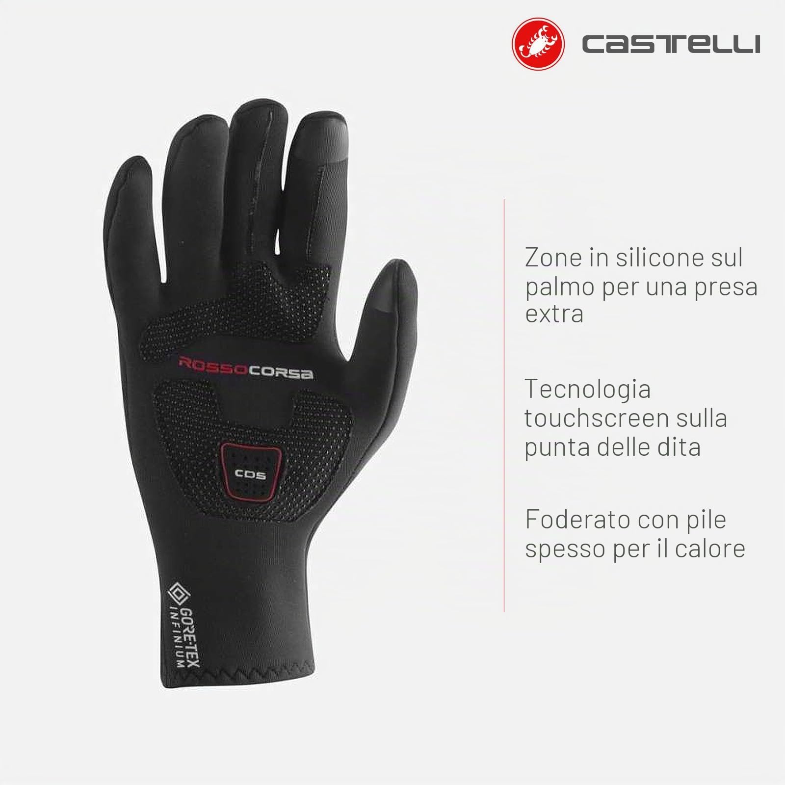 Castelli Perfetto Max Glove - Guanti Sportivi Unisex Adulto