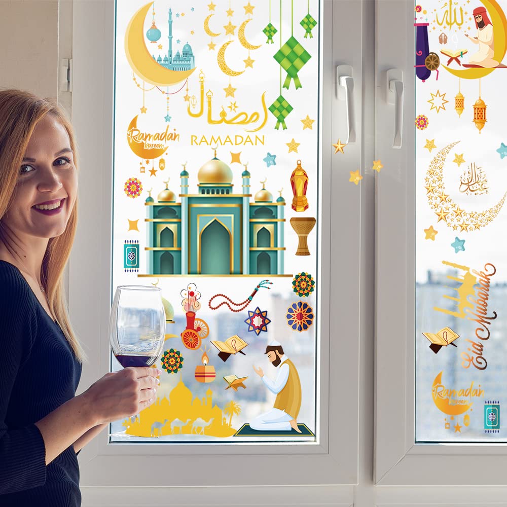 Zollor Moslim Eid Al-Fitr Ramadan Raamstickers Isl... - Vicedeal