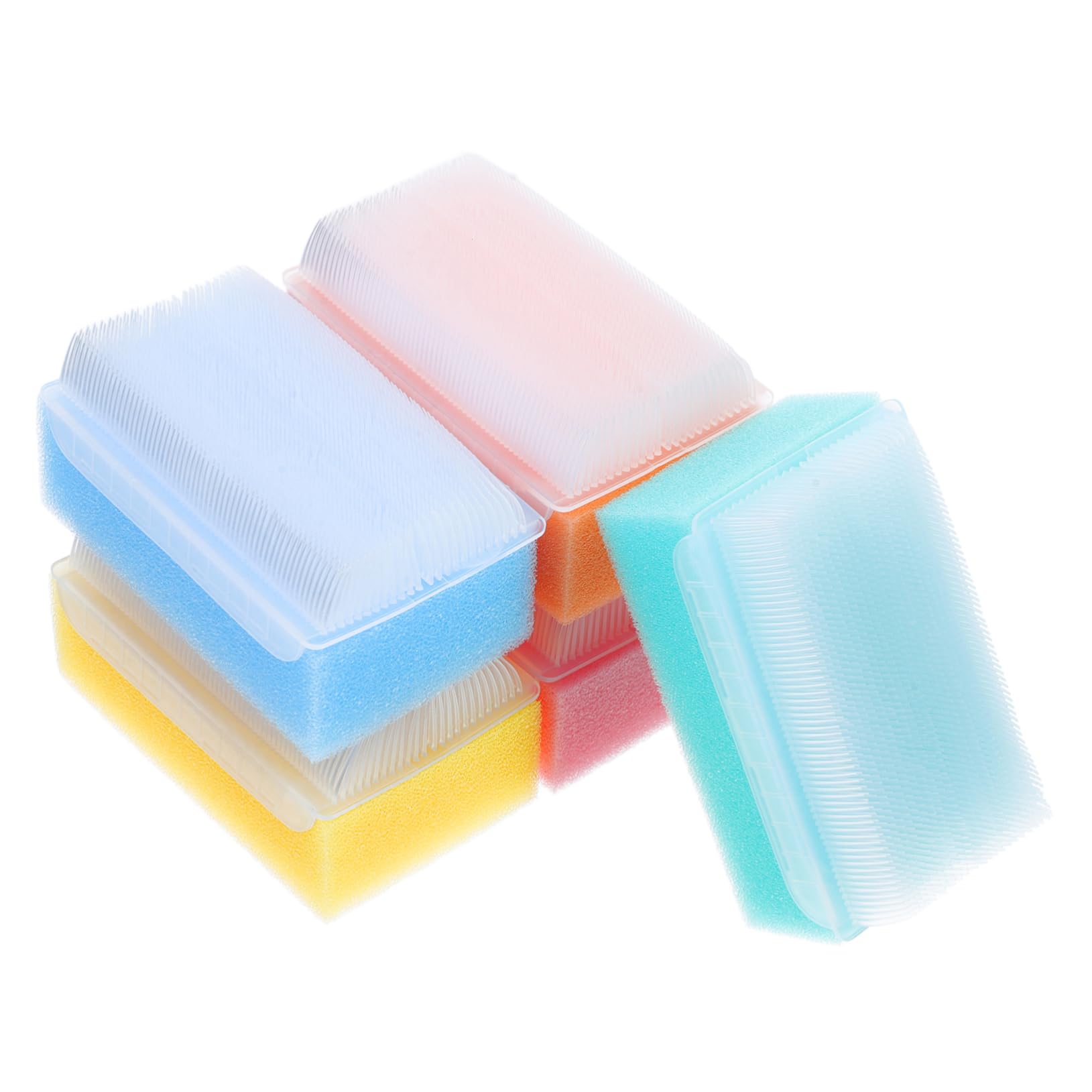 BESTYASH 25pezzi Spugne Per Bagnetto Ragazza Ragazza Spazzole Morbide Per Scalp e Massaggio Tattile Accessori Per La Dei Del Bagno