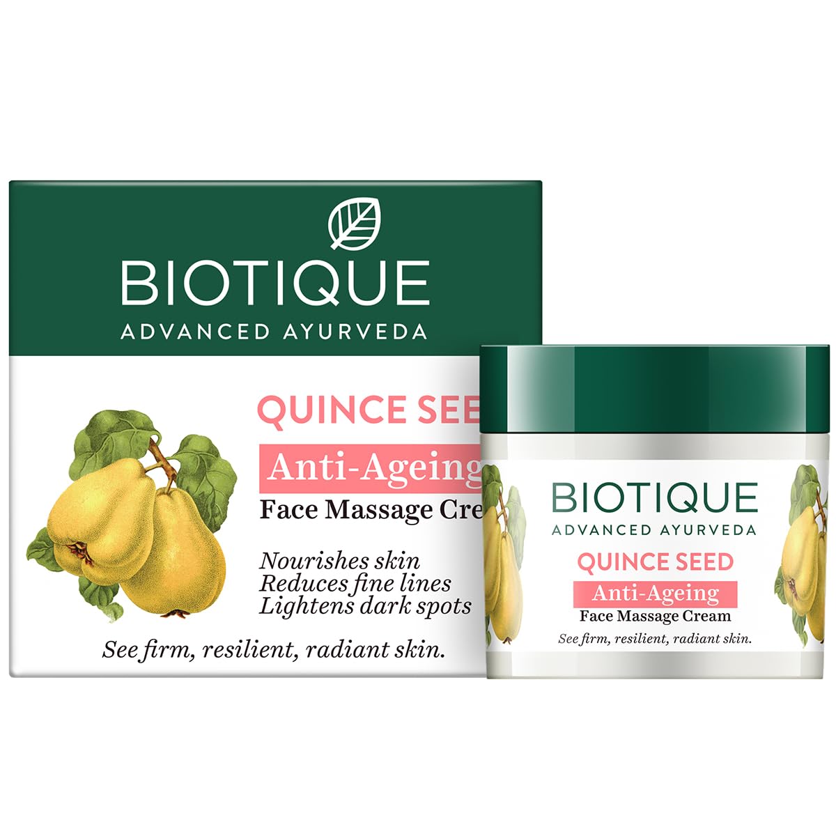 Biotique Bio Quince Seed Nourishing Face Massage Cream, 50 g