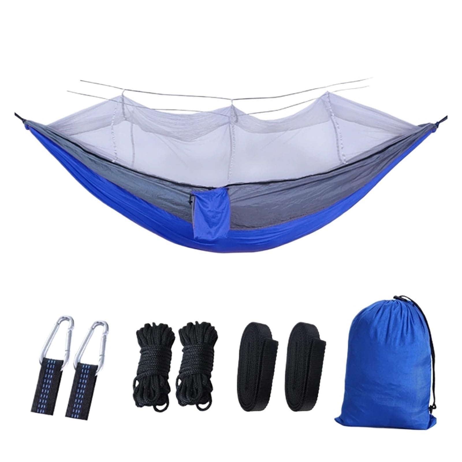 Moskitiera ogrodowa, Przenośny podwójny hamak siatkowy Outdoor Camp Travel Hik Sleep Nature Leisure(Style 8)