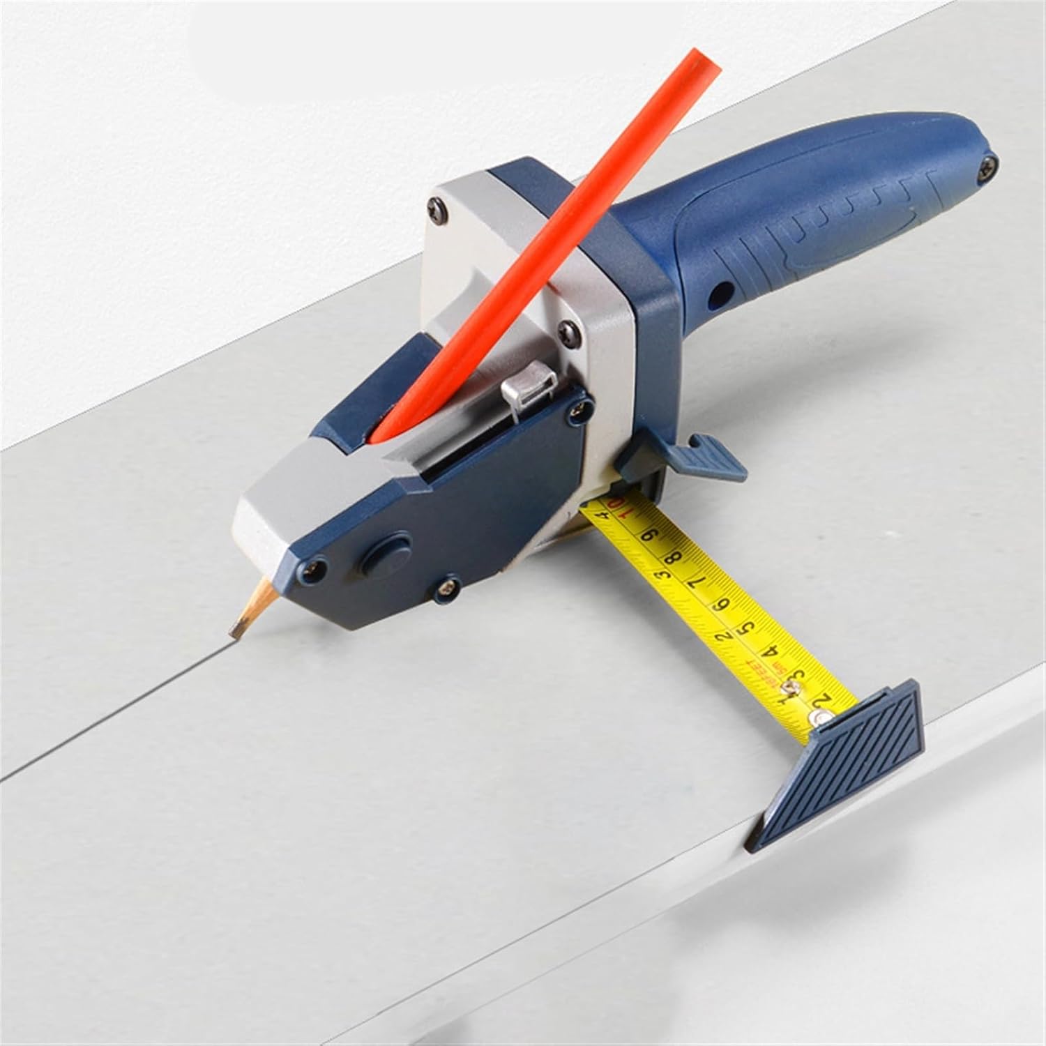 Gypsum board cutting Circular cutting tool Woodworking Plasterboard tools With measuring tape calibration positioning (Color : Package 3)
