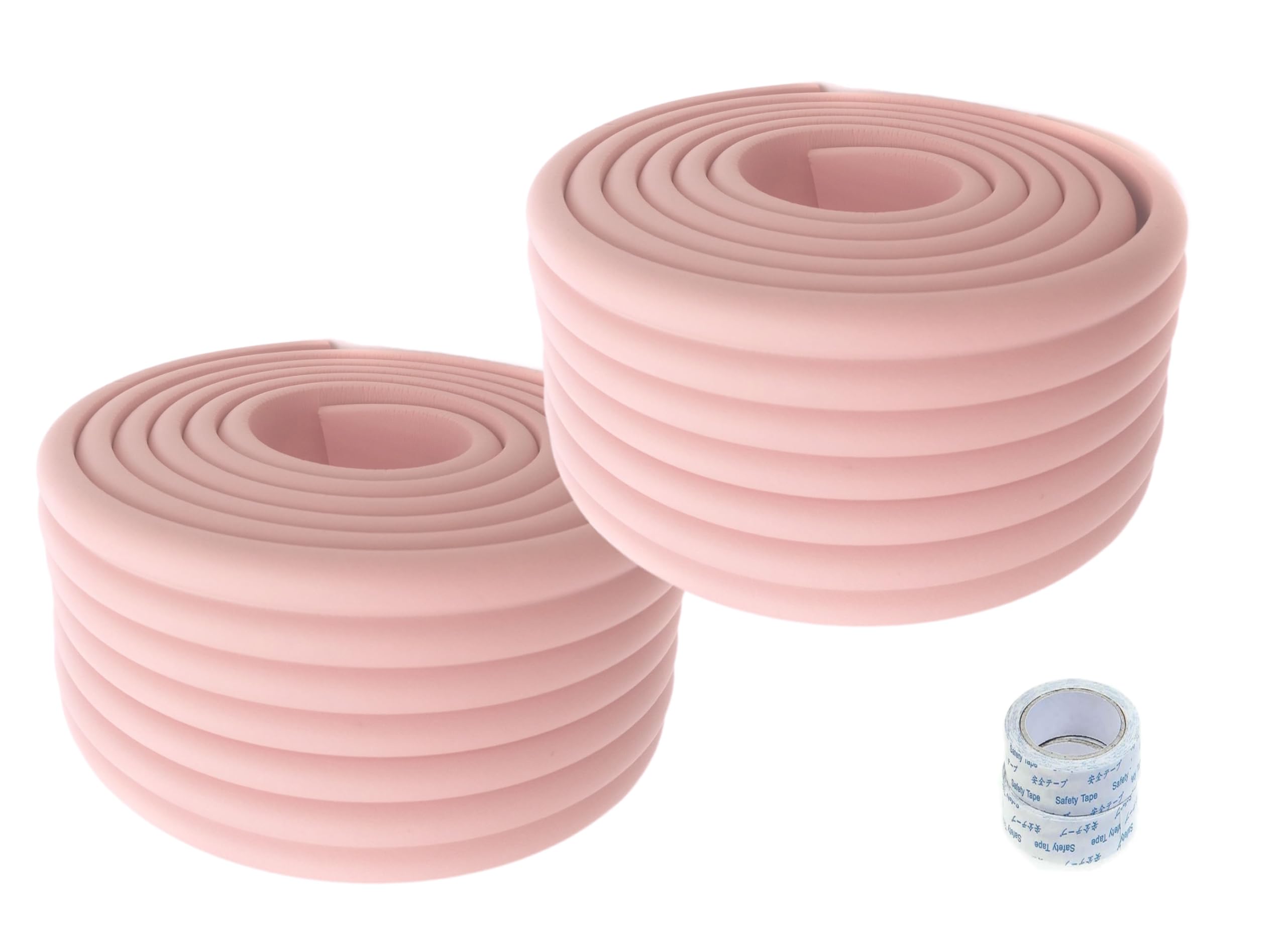 HIMRY Universal Protector Espuma, 200cm x 80mm x 8mm Multiusos anticolisión Protección Espuma Rollo para Bebés niños, No Tóxico, Seguridad Protectores Superficie & Bordes, Rosado, KXD7002-pink — view 14