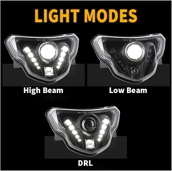 Front Light Motorcycle LED Headlights Assembly Compatible With BMW G310GS G310R G 310GS G310 R Headlamp DRL Hi/Lo Beam Moto Accessories