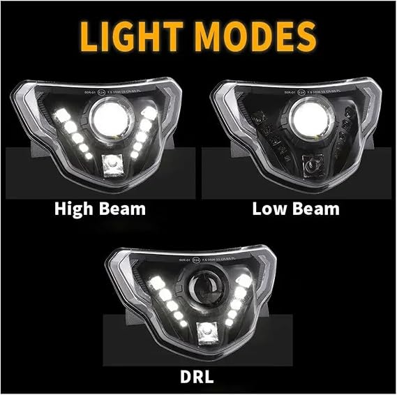 Front Light Motorcycle LED Headlights Assembly Compatible With BMW G310GS G310R G 310GS G310 R Headlamp DRL Hi/Lo Beam Moto Accessories